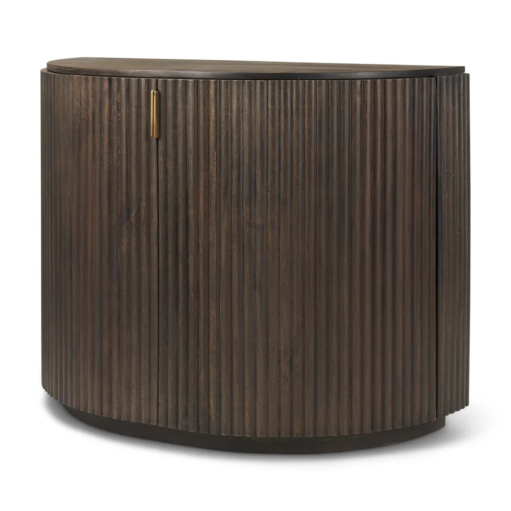 Accent Cabinet - Dark Brown