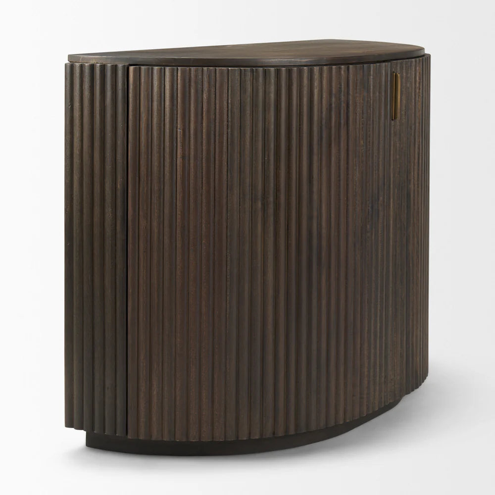 Accent Cabinet - Dark Brown